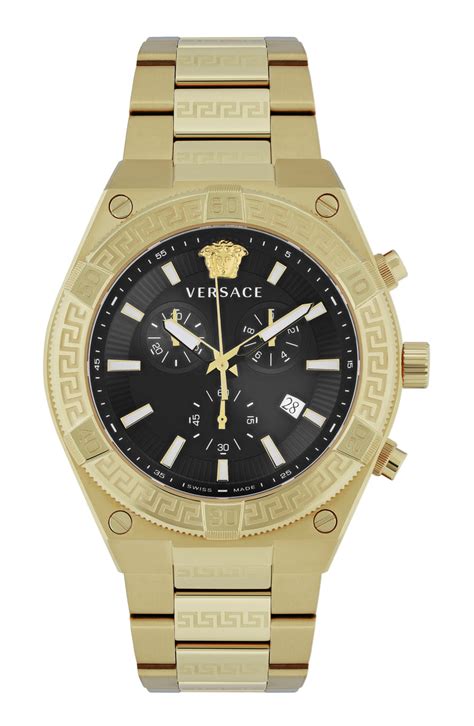 agadiir womwns versace watch|versace la greca watch set.